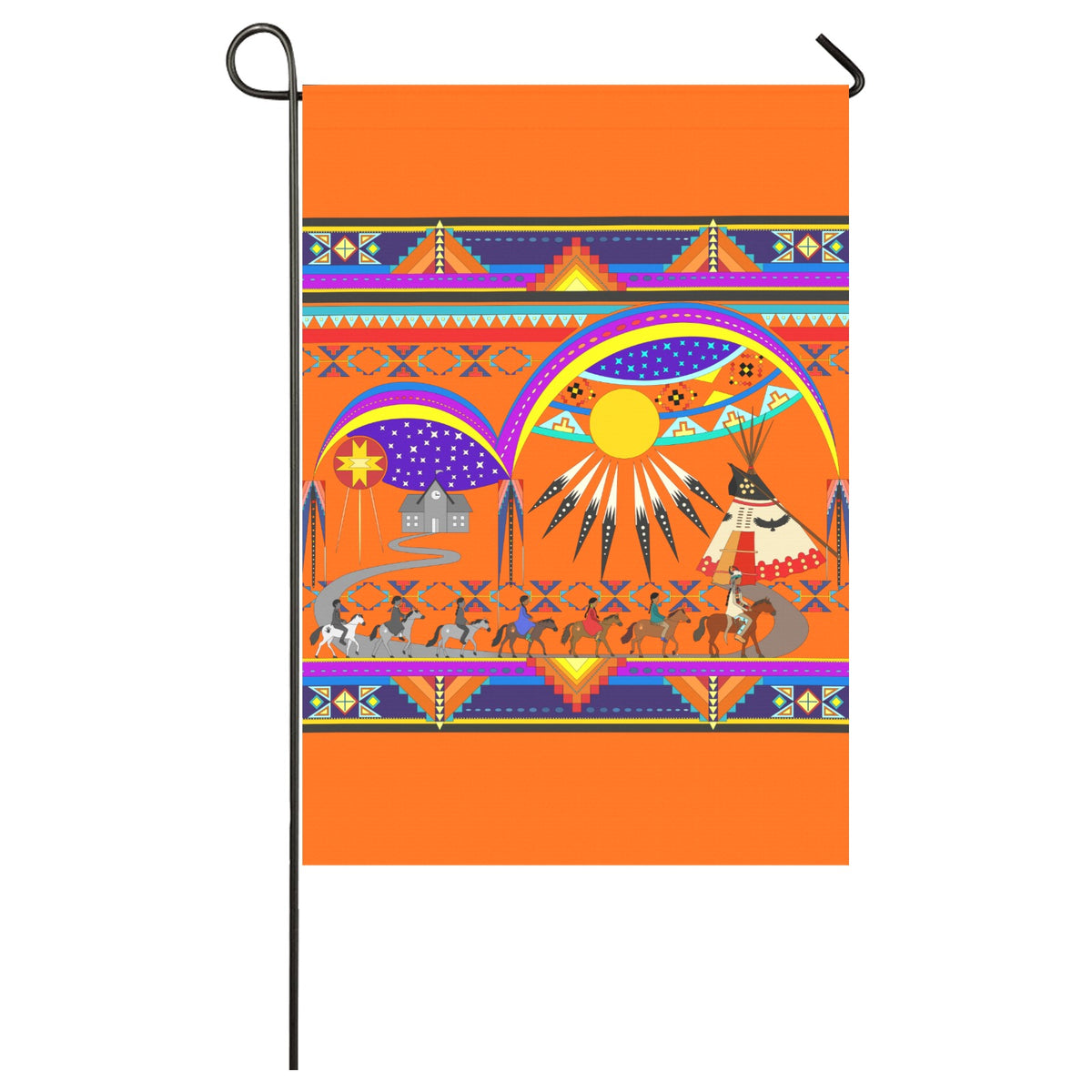 Seven Generations Medicine Garden Flag 28''x40'' (Two Sides Printing)