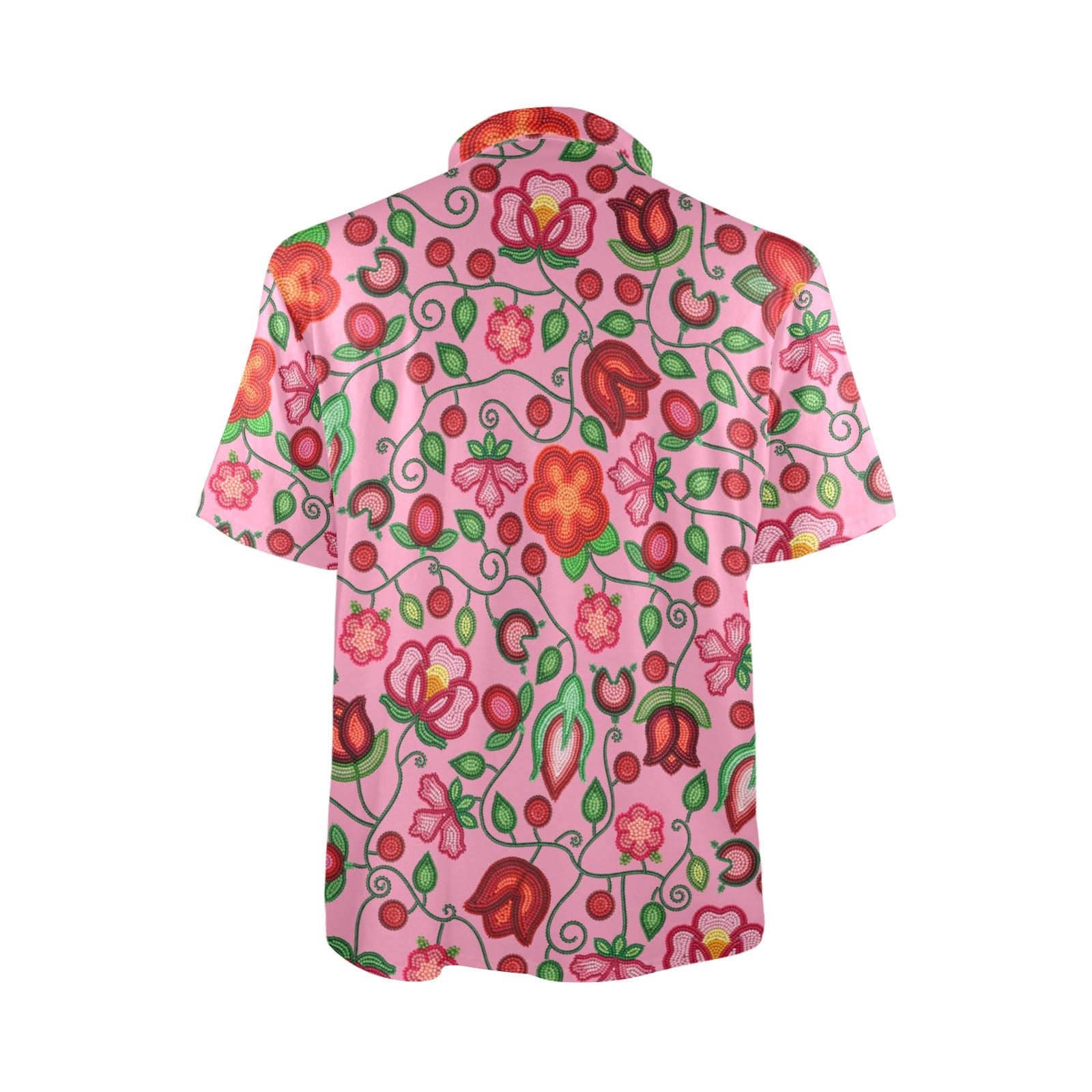 Rose Reverie Pink Polo Shirt