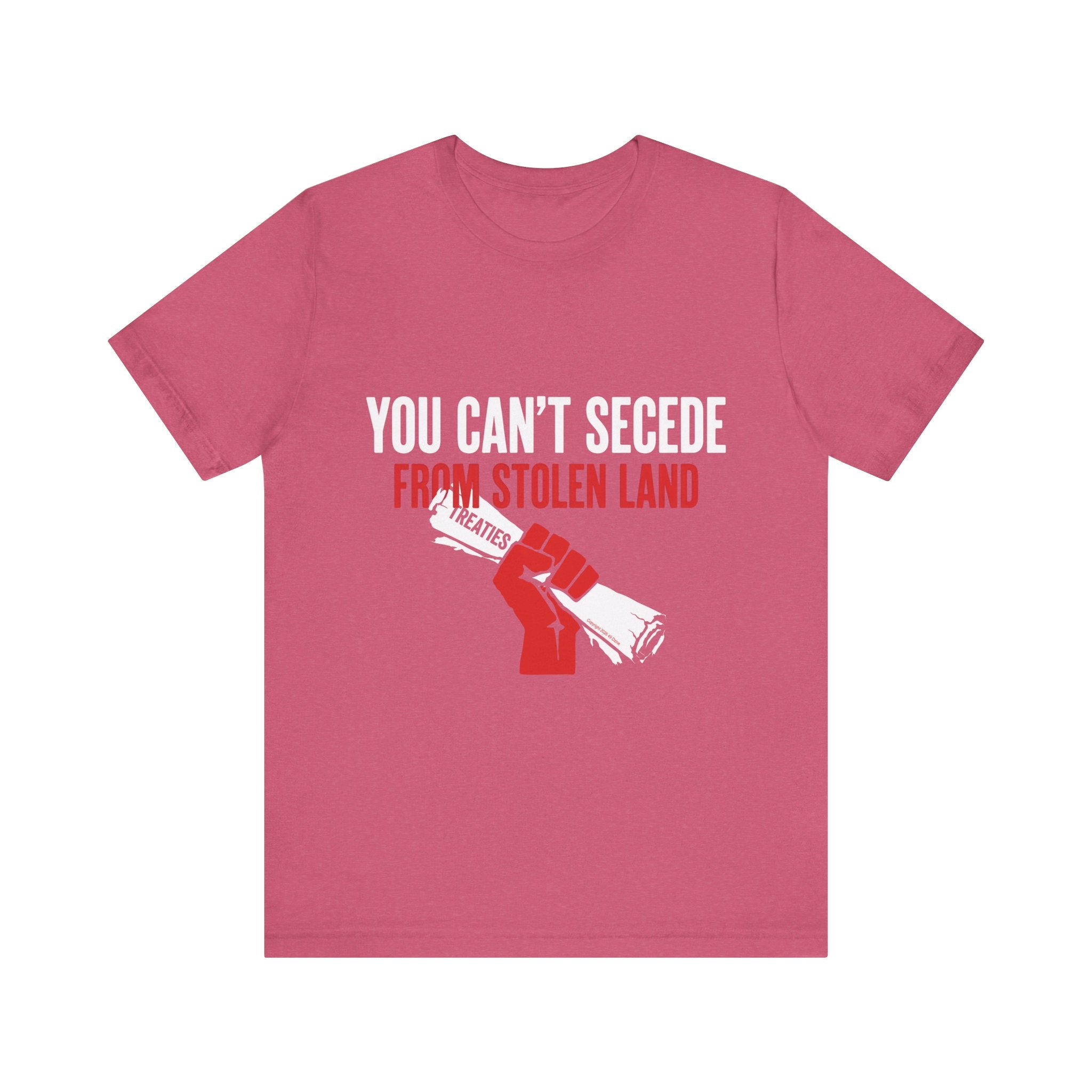 You Can't Secede  Bella Canvas Unisex T-shirt