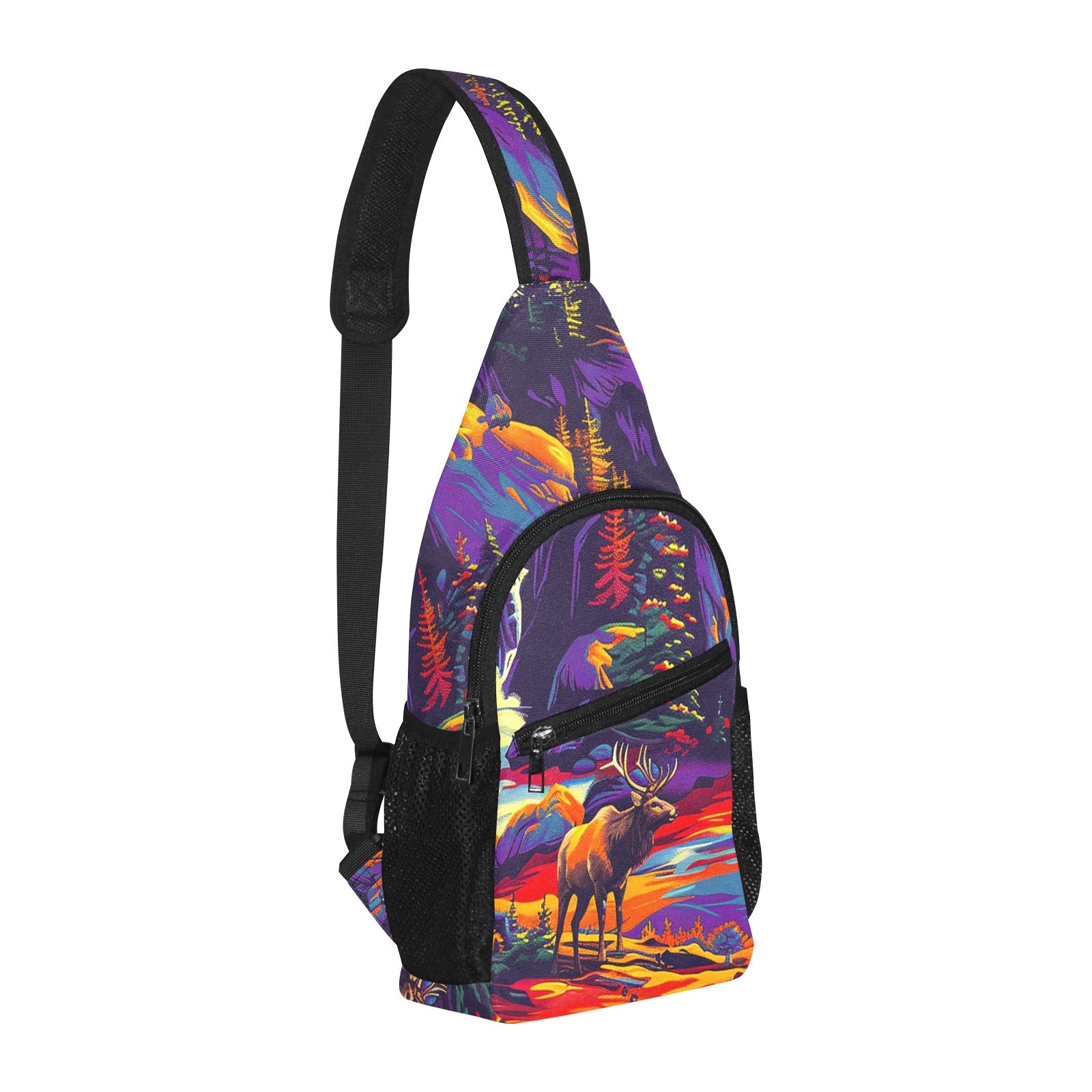 Roaming Elk All Chest Bag