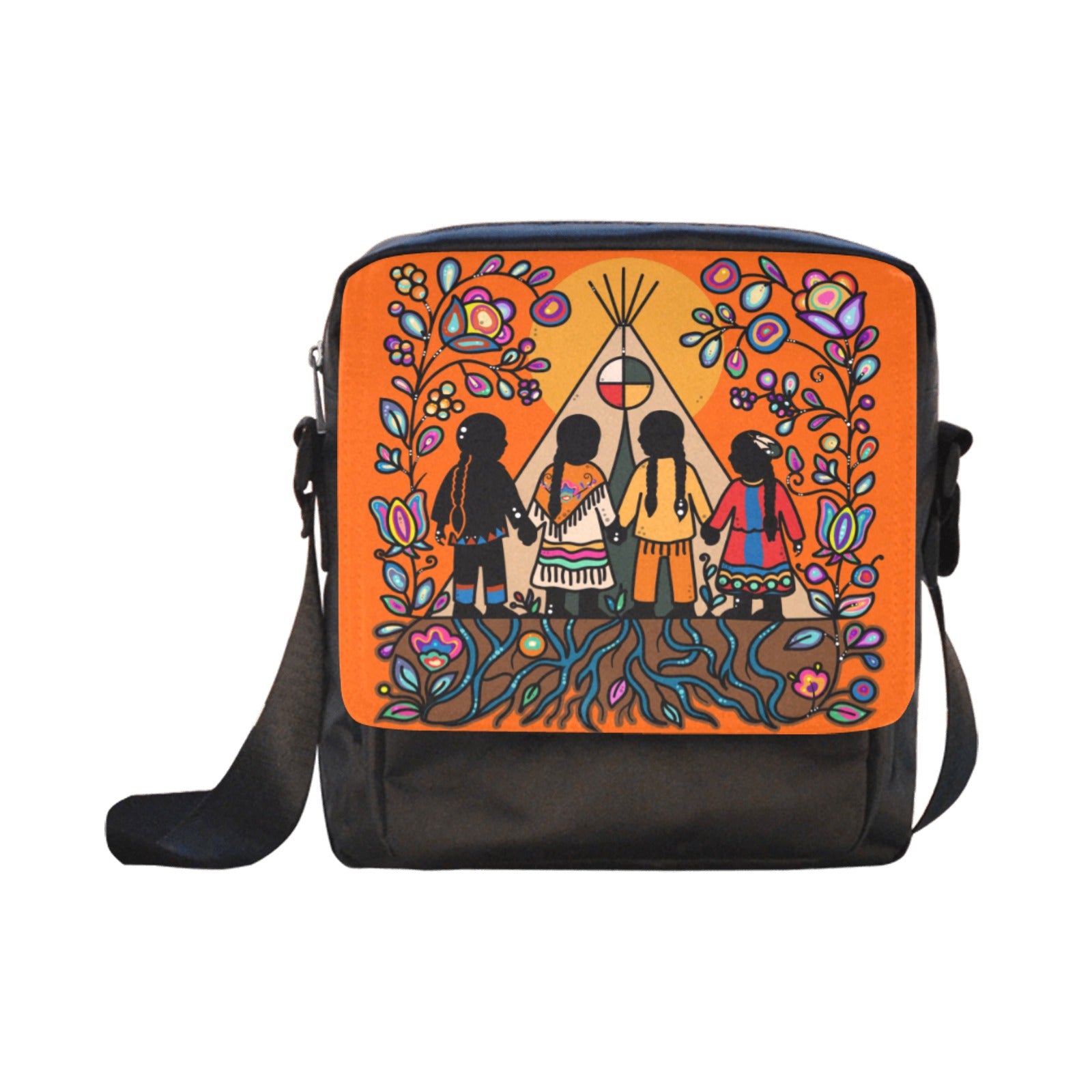 Rooted in Culture Crossbody Nylon Bags