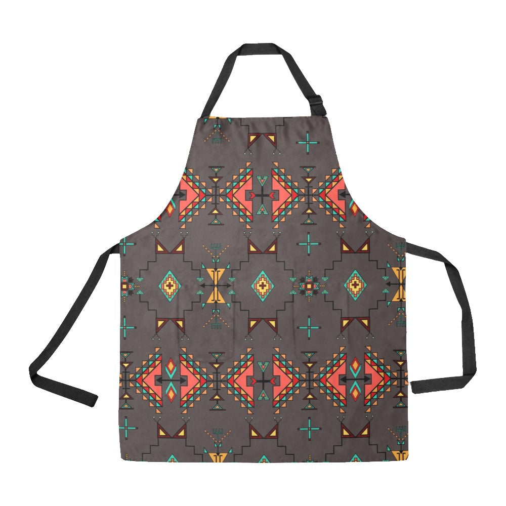 Thunder Flight Gray Apron