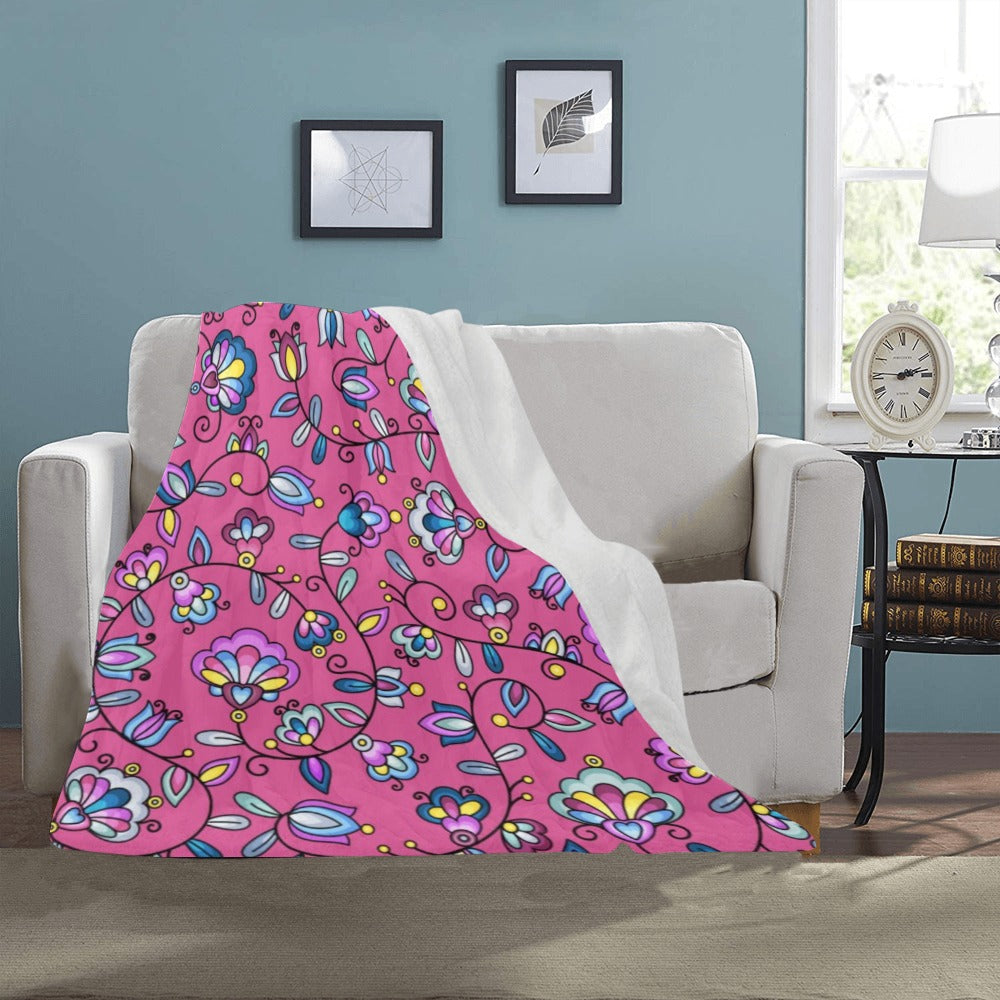 Autumn Bundle Blessing Pink Ultra-Soft Micro Fleece Blanket 40"x50"