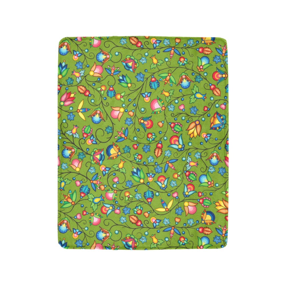 Prairie Plains Spirit Sweetgrass Ultra-Soft Micro Fleece Blanket 40"x50"