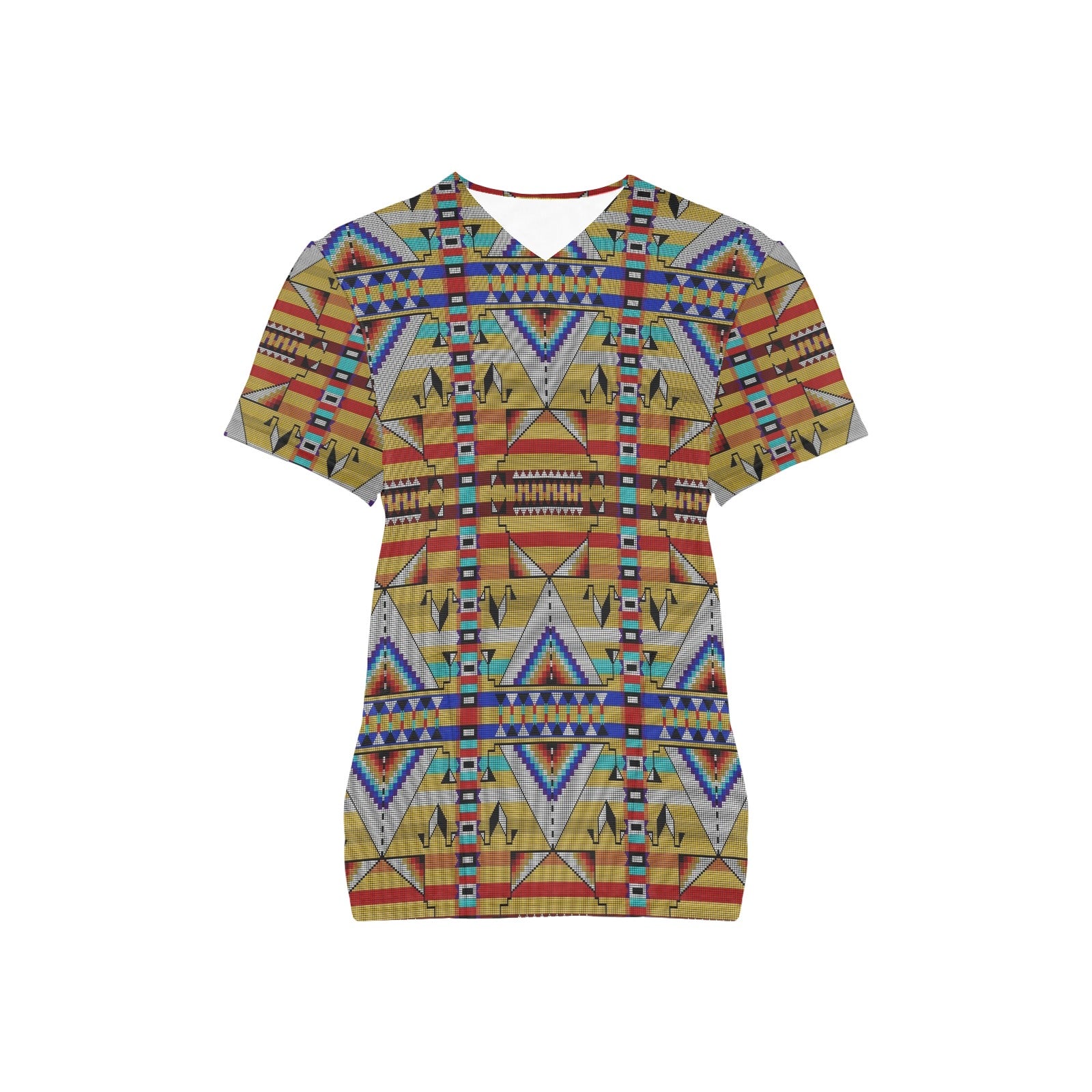 Medicine Blessing Yellow Scrub Top