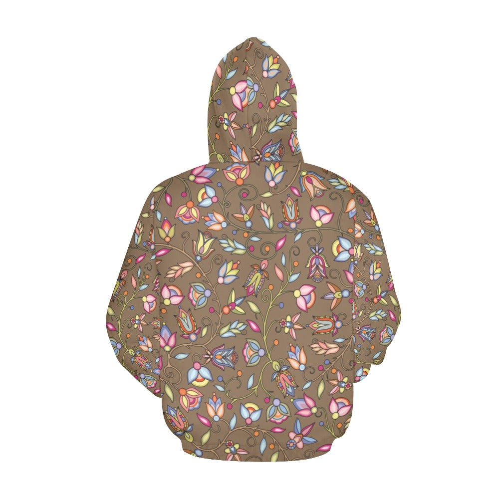 Buffalo Bloom Earth Song Hoodie for Women (USA Size)