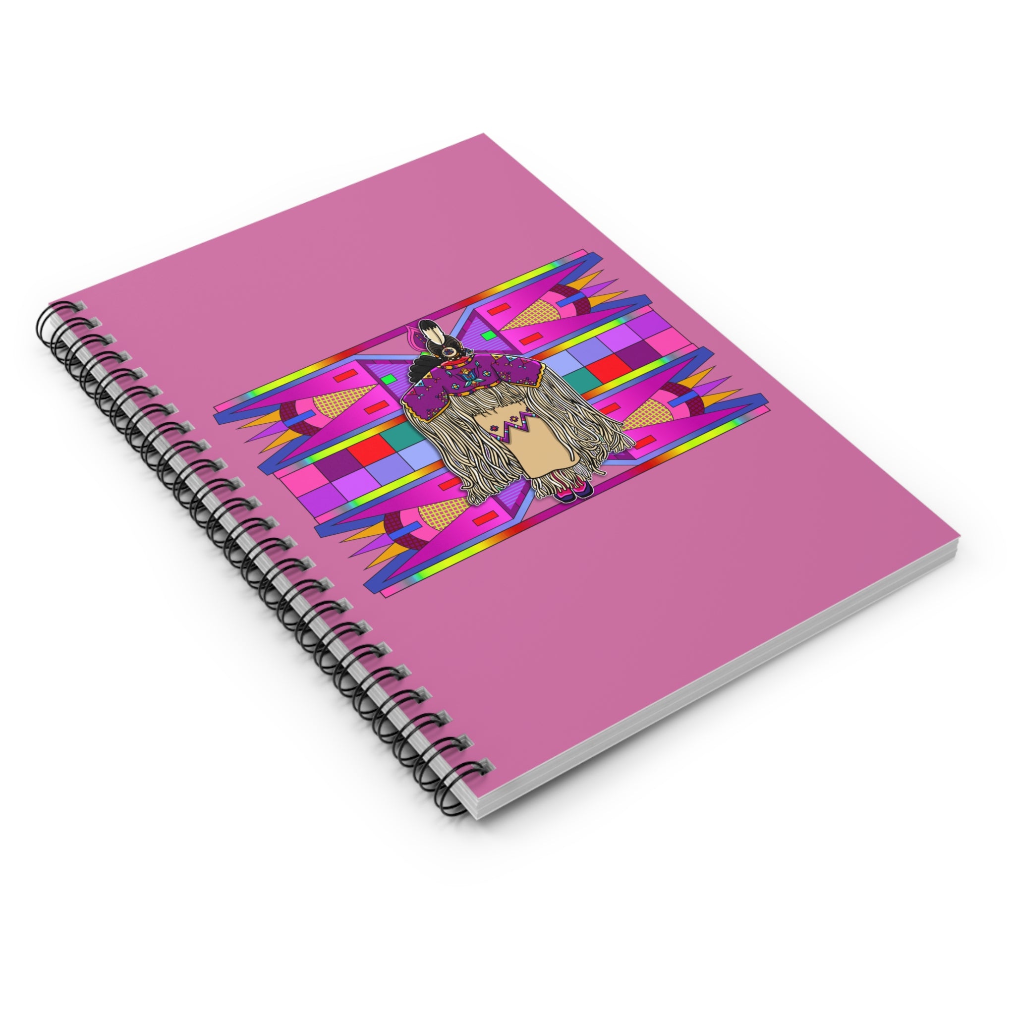 Traditional Dancer 1 Spiral Notebook