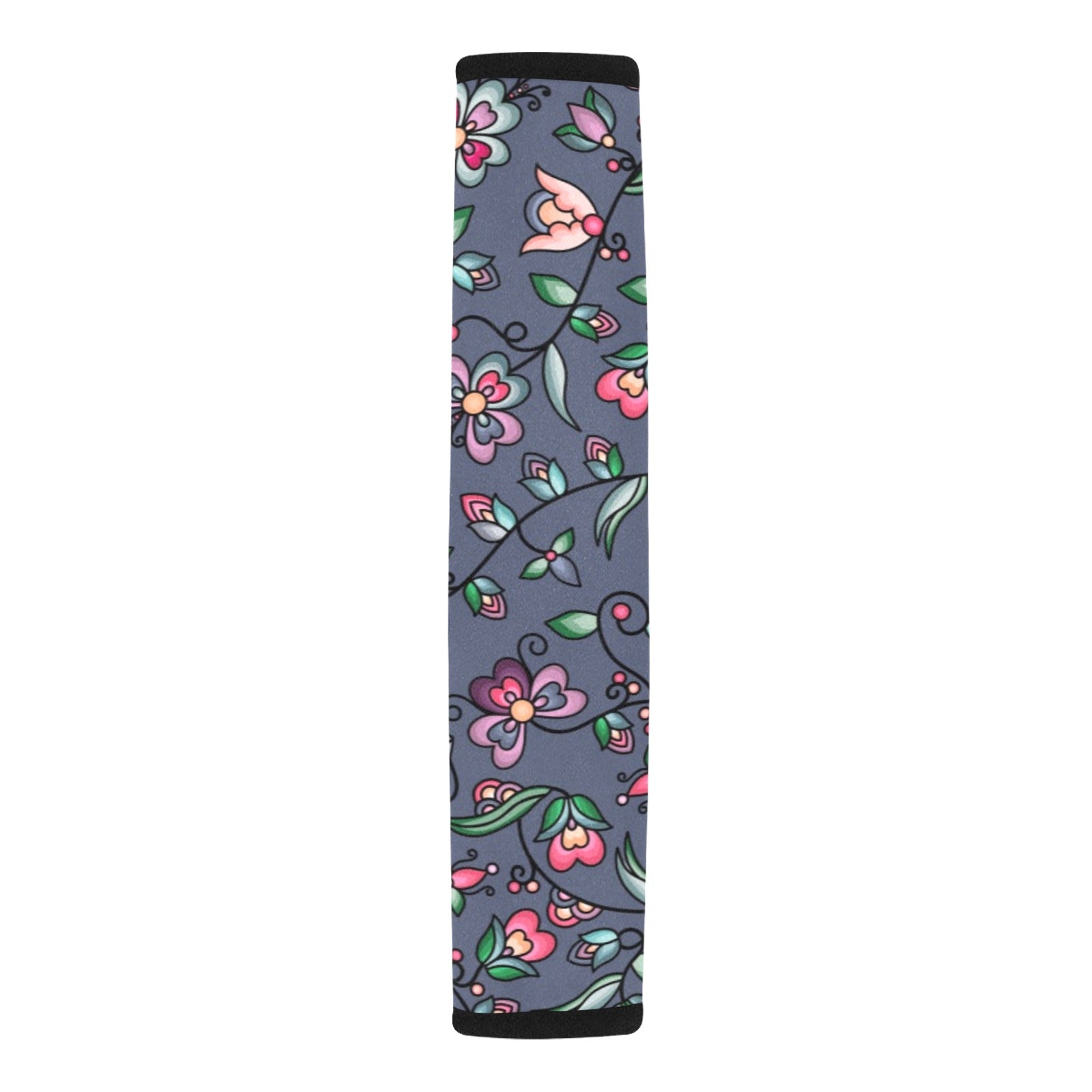Amber Evening Garland Blue Car Seat Belt Cover 7''x12.6'' (Pack of 2)