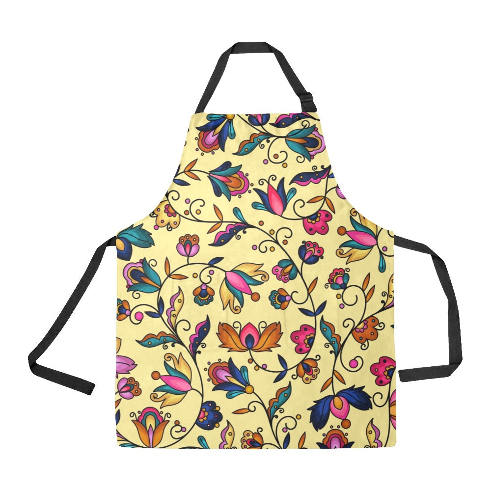 Copper Prairie Petals Yellow Apron