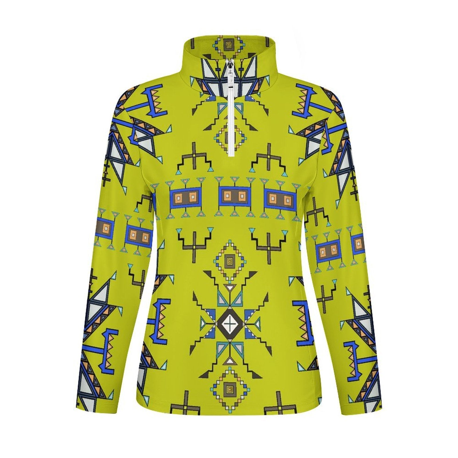 Eagle Strike Lime Long Sleeve Yoga Shirt