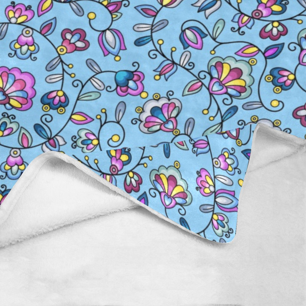 Autumn Bundle Blessing Blue Ultra-Soft Micro Fleece Blanket 50"x60"