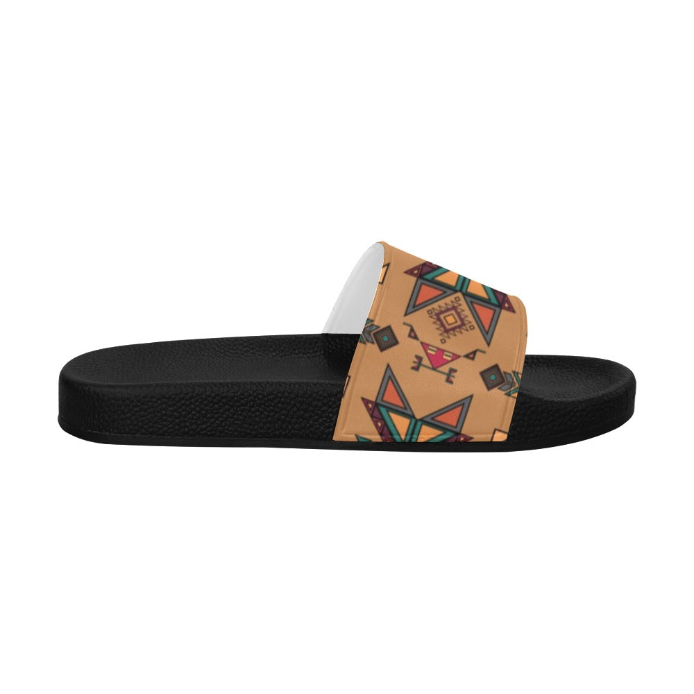 Arrow dawn Brown Women's Slide Sandals