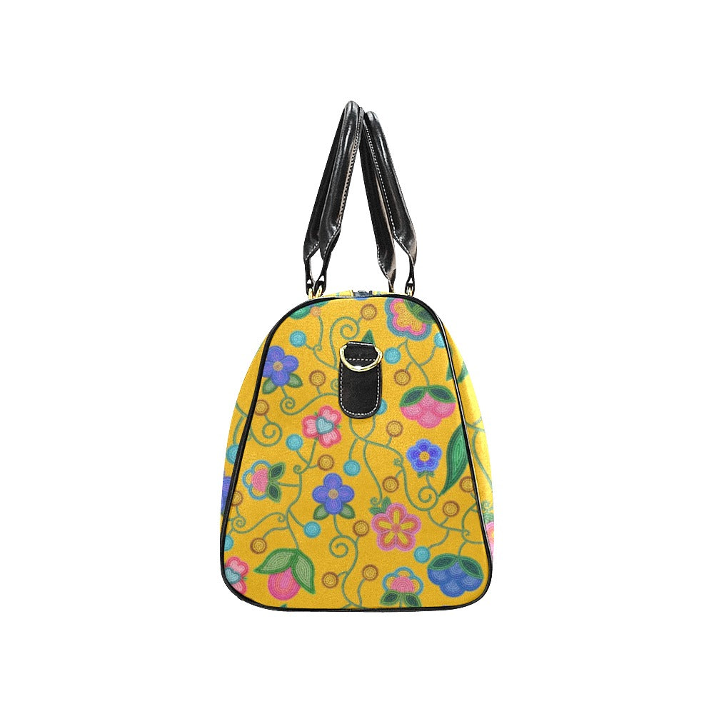 Skyberry Serenade Yellow Waterproof Travel Bag/Small