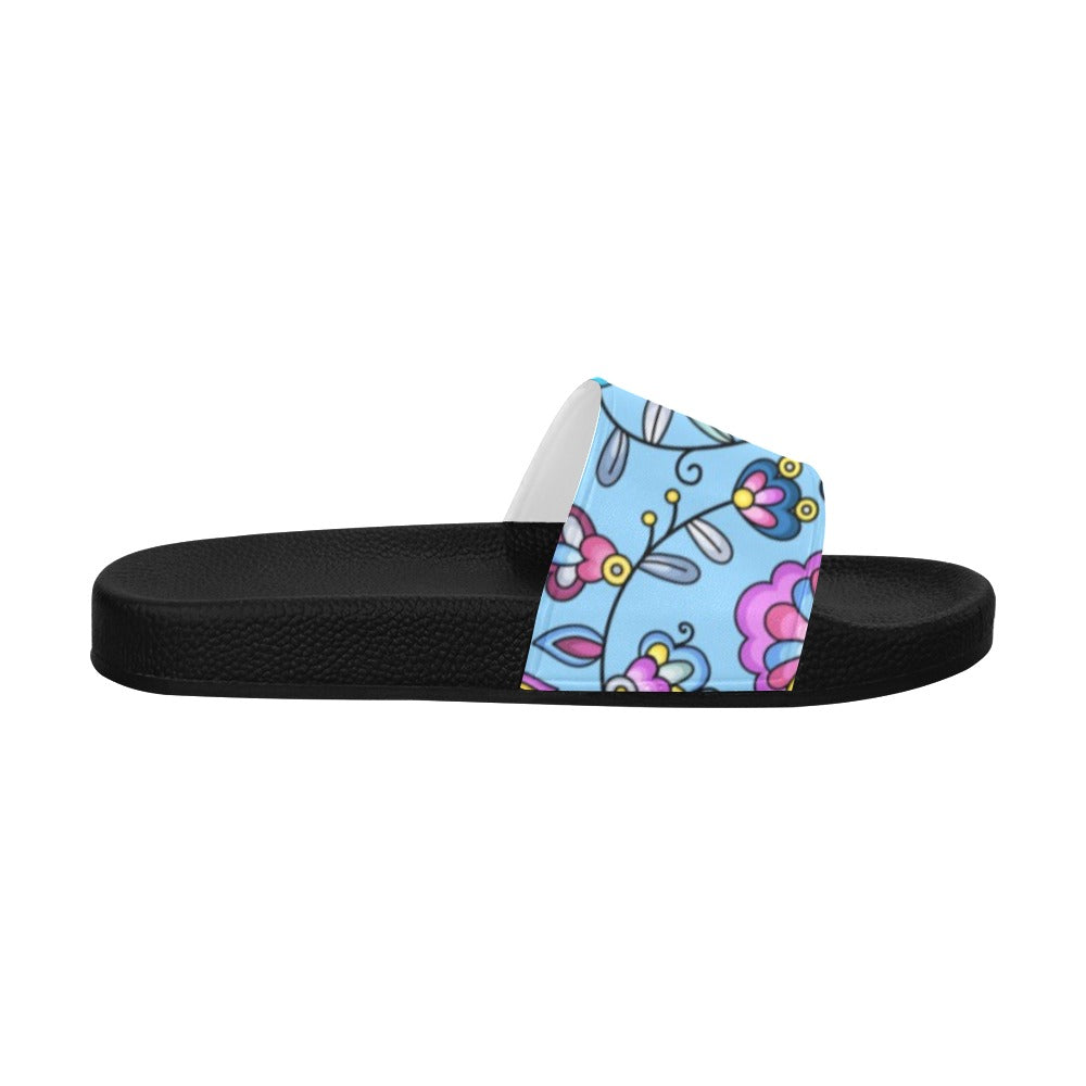Autumn Bundle Blessing Blue Women's Slide Sandals