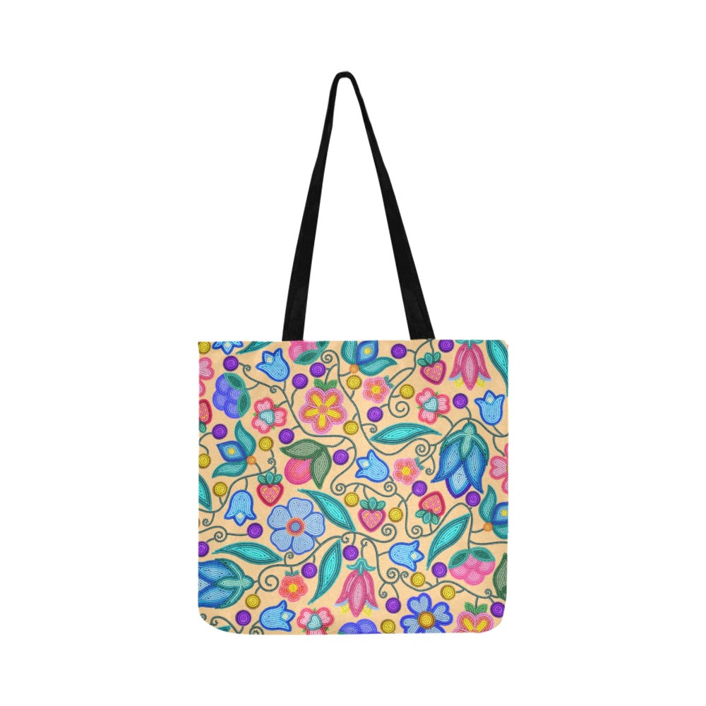 Sweet Offering Cream Reusable Shopping Bag (Two sides)