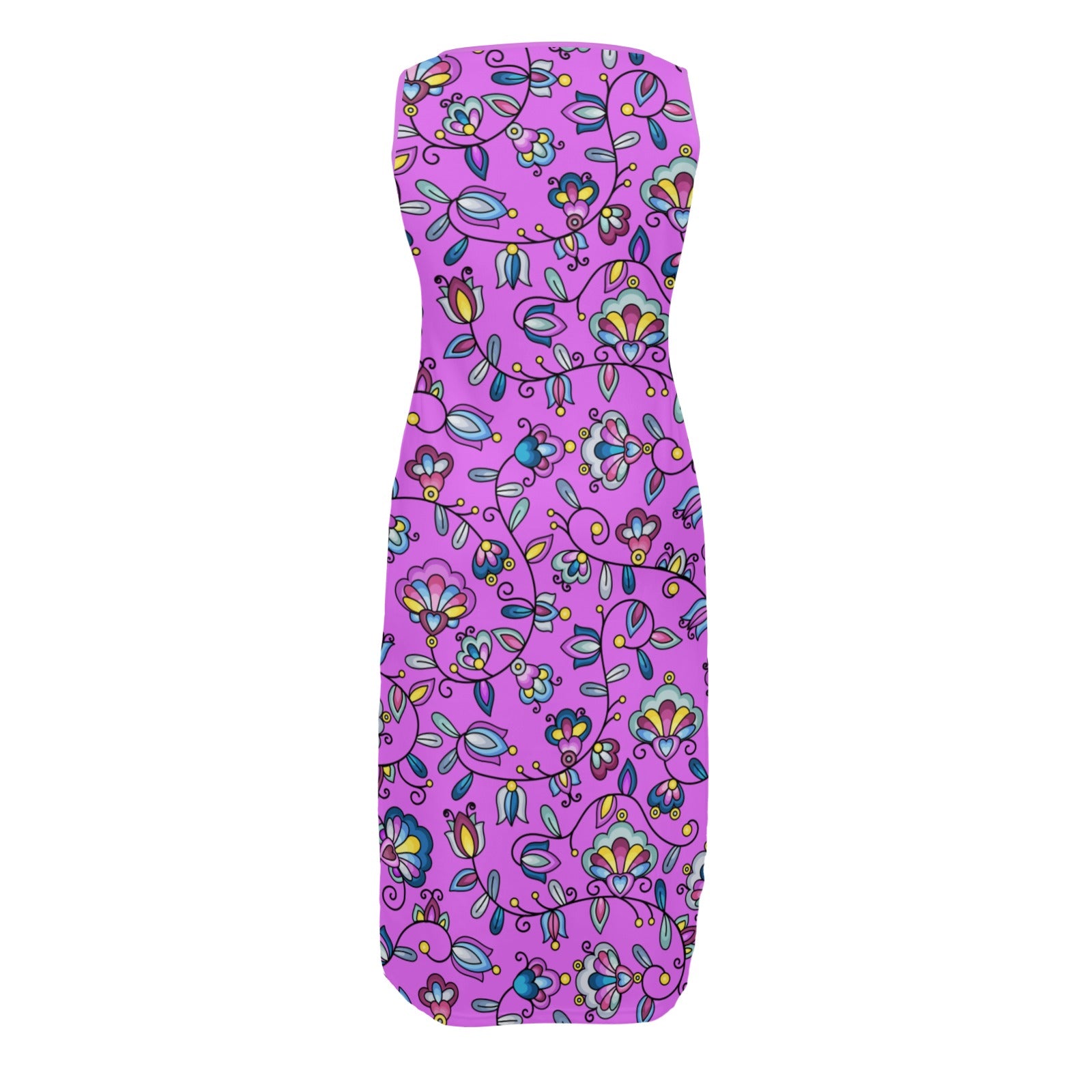 Autumn Bundle Blessing Purple Phaedra Sleeveless Open Fork Long Dress