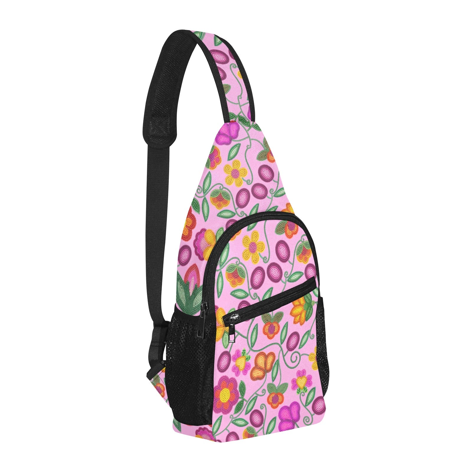 Boreal Bounty Pink Chest Bag