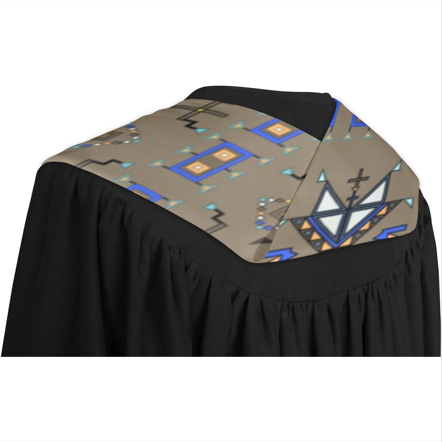 Eagle Strike Brown Graduation Stole