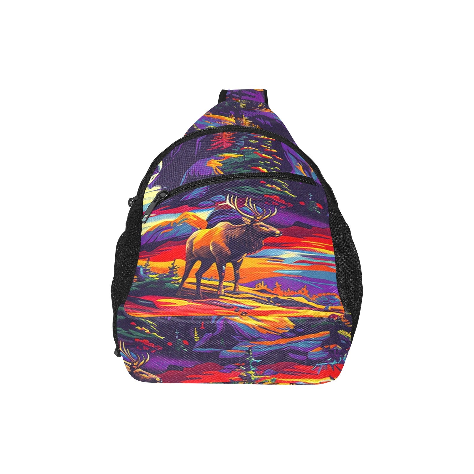 Roaming Elk All Chest Bag