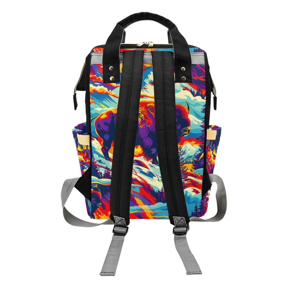 Buffalo Bluff Multi-Function Diaper Backpack/Diaper Bag