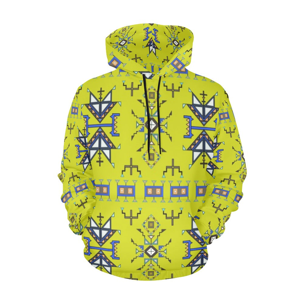 Eagle Strike Lime Hoodie for Men (USA Size)