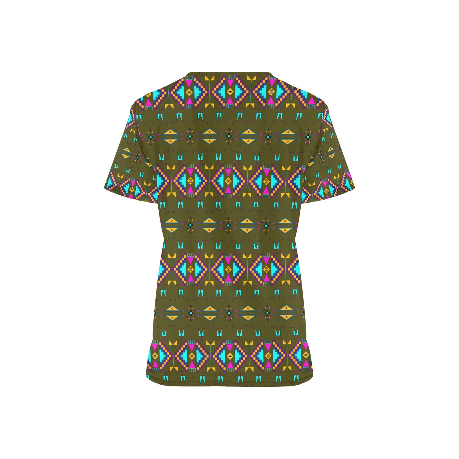 Rite of Passage Olive Scrub Top