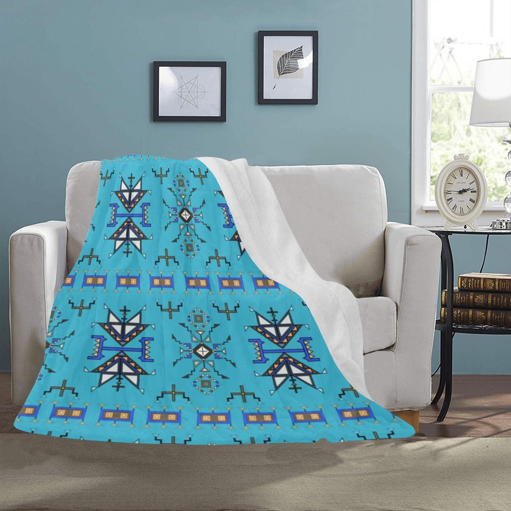 Eagle Strike Blue Ultra-Soft Micro Fleece Blanket 50"x60"