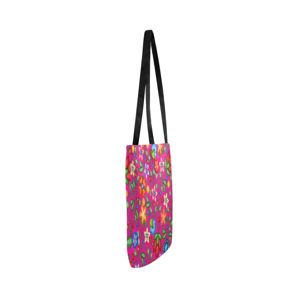 Morning Harmony Pink Reusable Shopping Bag (Two sides)