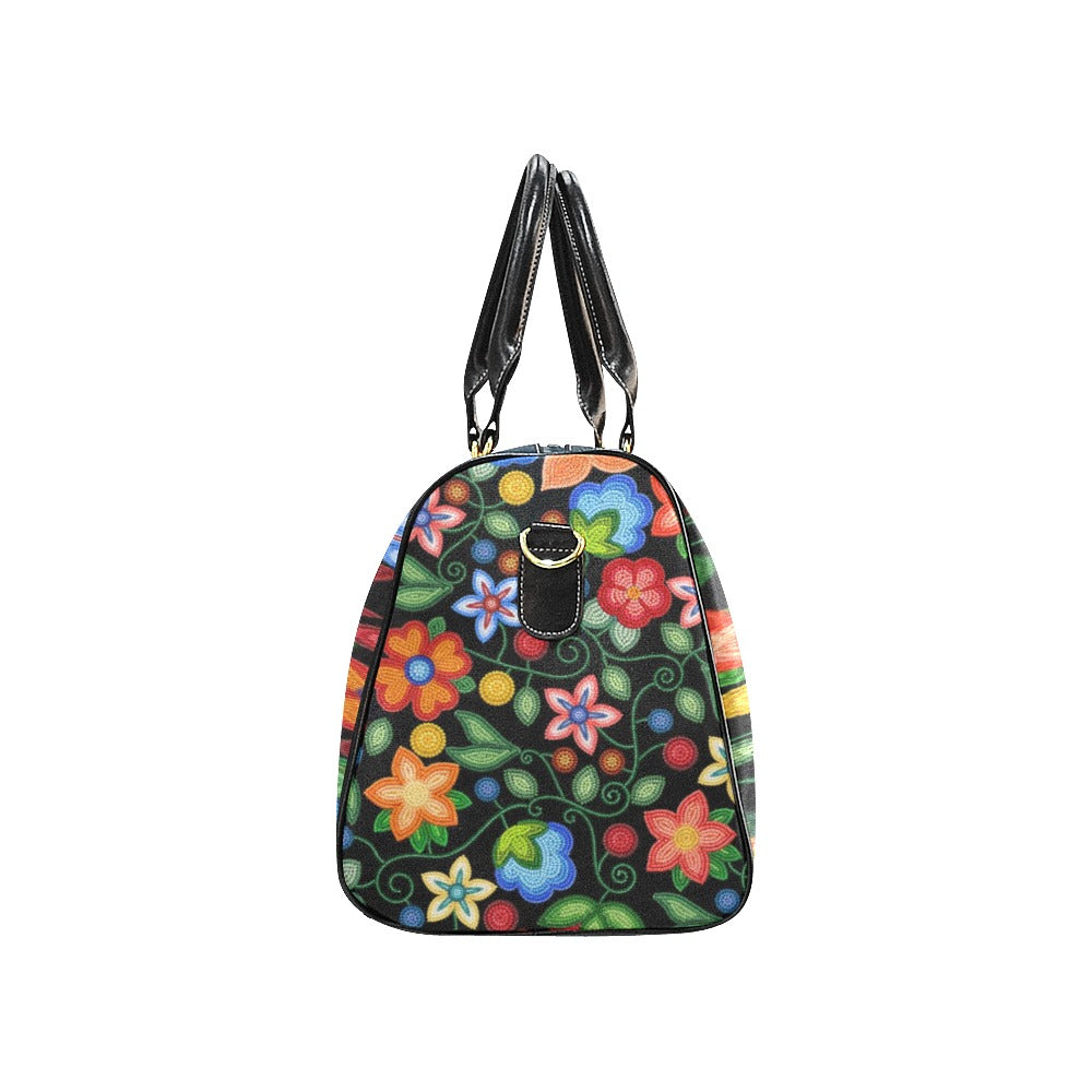 Morning Harmony Black Waterproof Travel Bag/Small