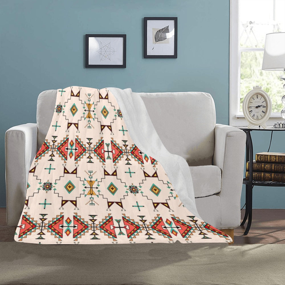 Thunder Flight Cream Ultra-Soft Micro Fleece Blanket 40"x50"