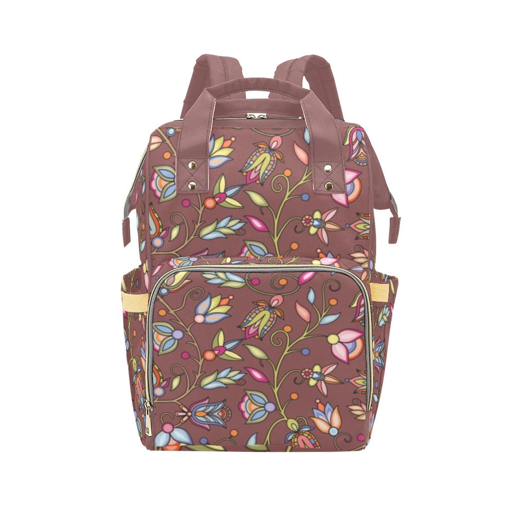 Buffalo Bloom Clay Multi-Function Diaper Backpack/Diaper Bag