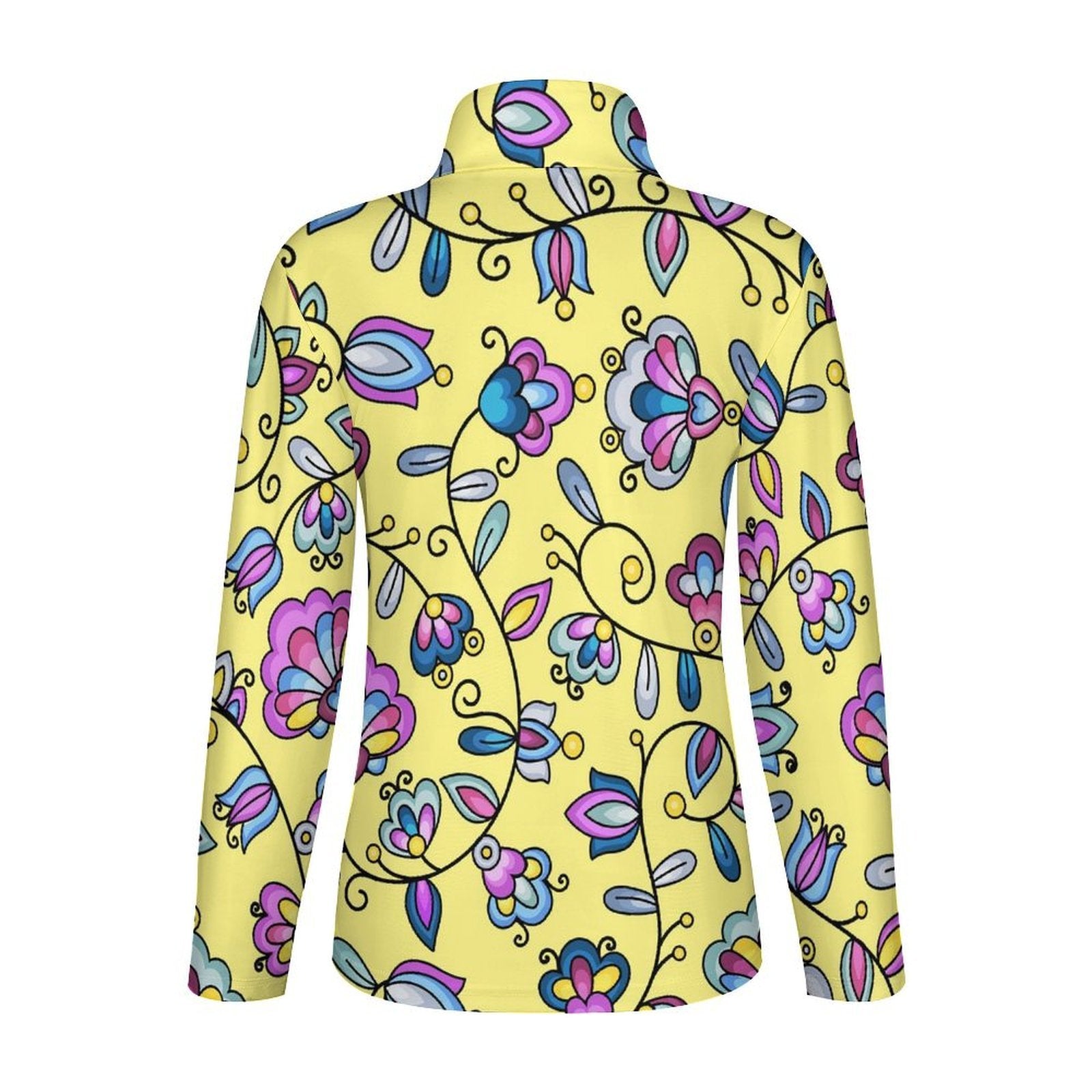 Autumn Bundle Blessing Yellow Long Sleeve Yoga Shirt