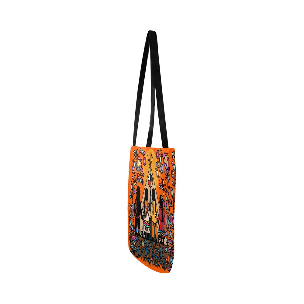 Rooted in Culture Reusable Shopping Bag (Two sides)