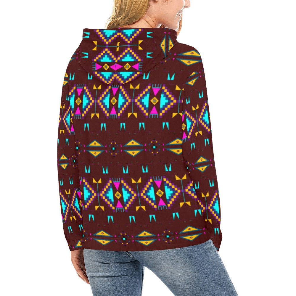 Rite of Passage Pemmican Berry Hoodie for Women (USA Size)