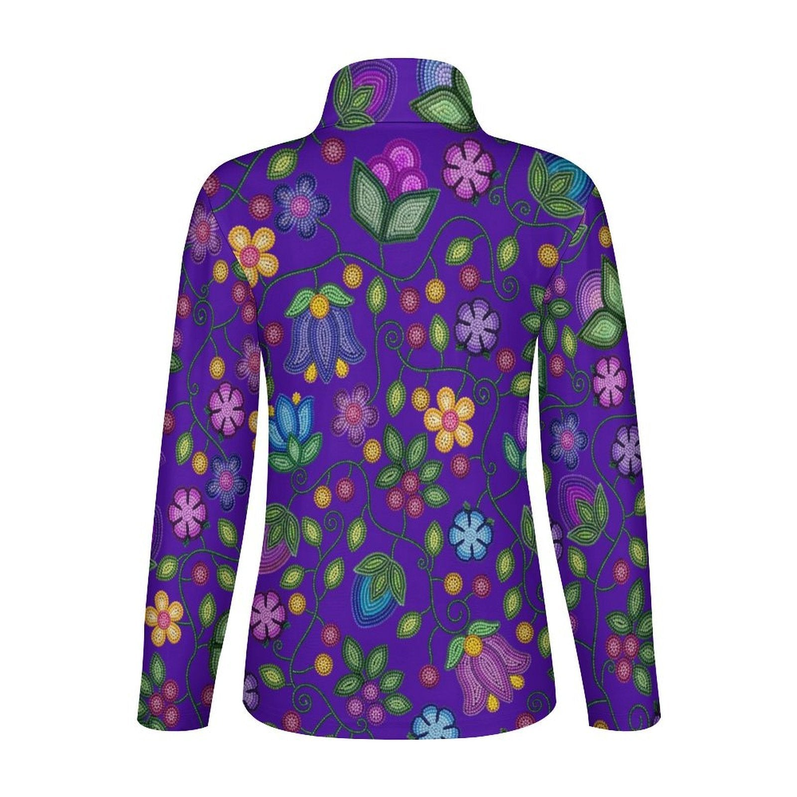 Bloom Uplift Indigo Long Sleeve Yoga Shirt