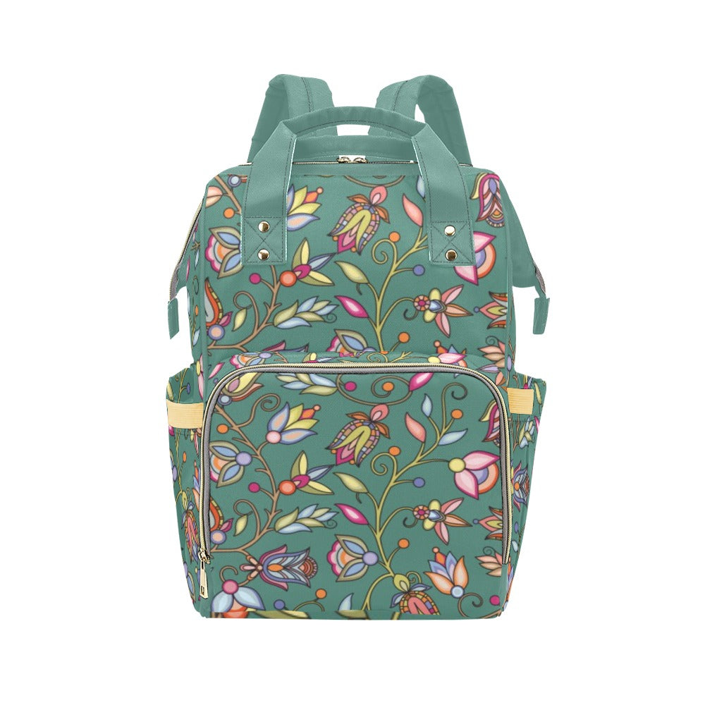 Buffalo Bloom Pond Reflection Multi-Function Diaper Backpack/Diaper Bag