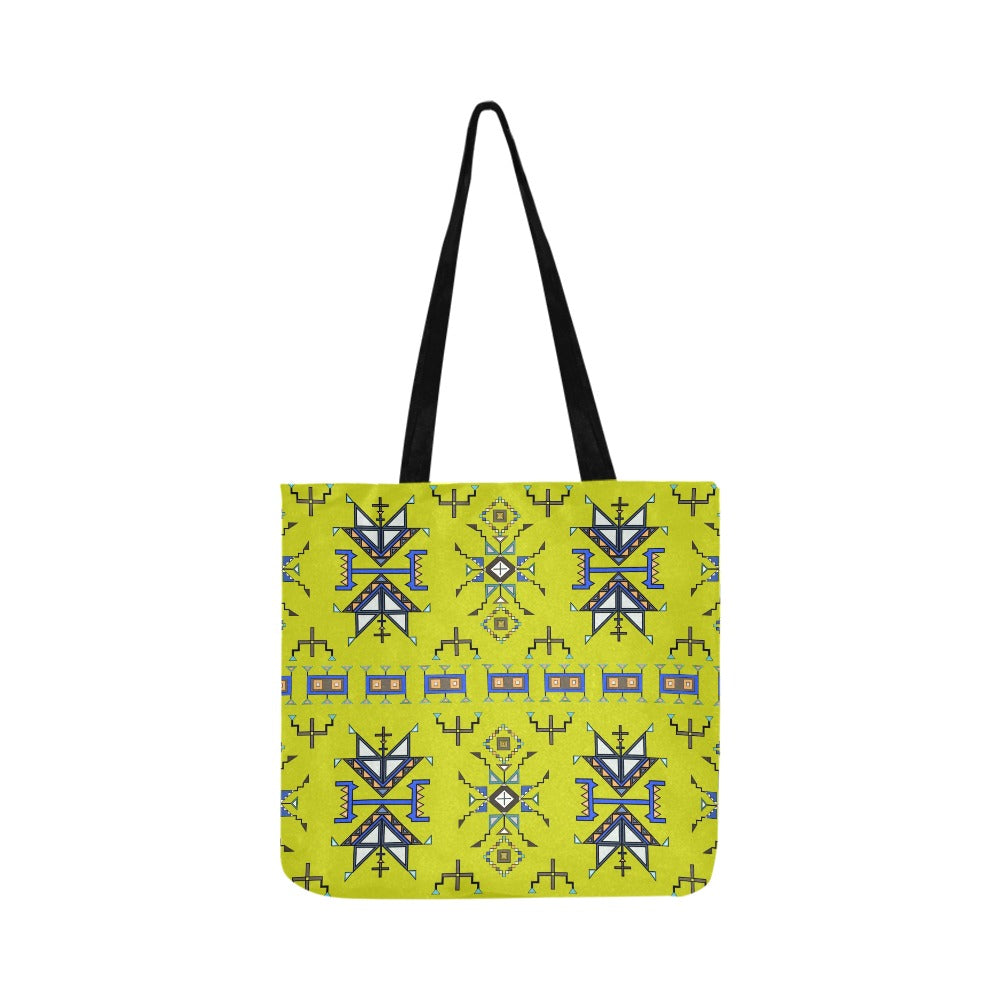 Eagle Strike Lime Reusable Shopping Bag (Two sides)