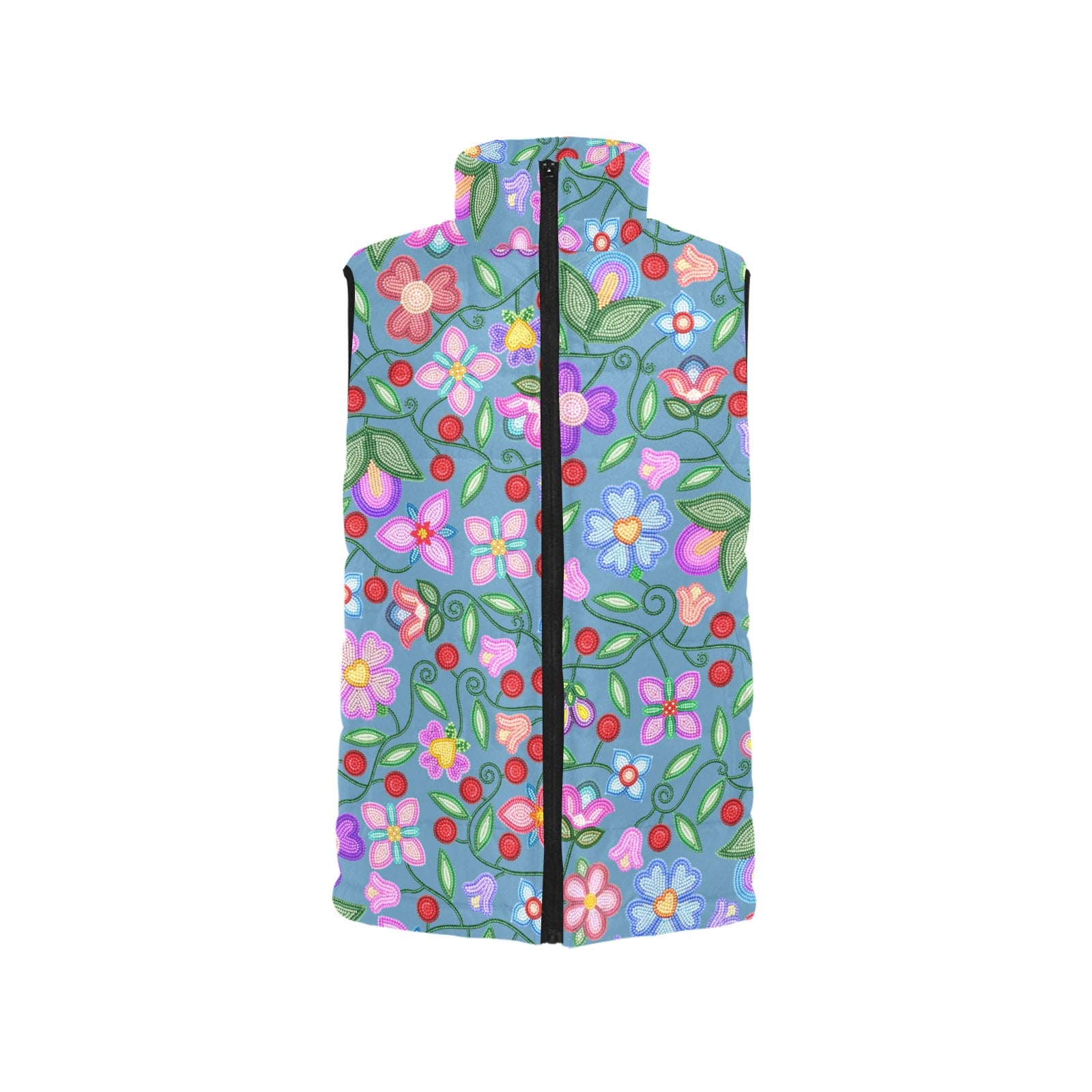 Petal Harmony River Women's Padded Vest Jacket