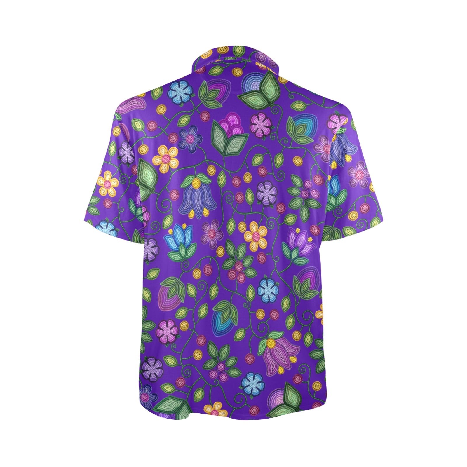 Bloom Uplift Indigo Polo Shirt