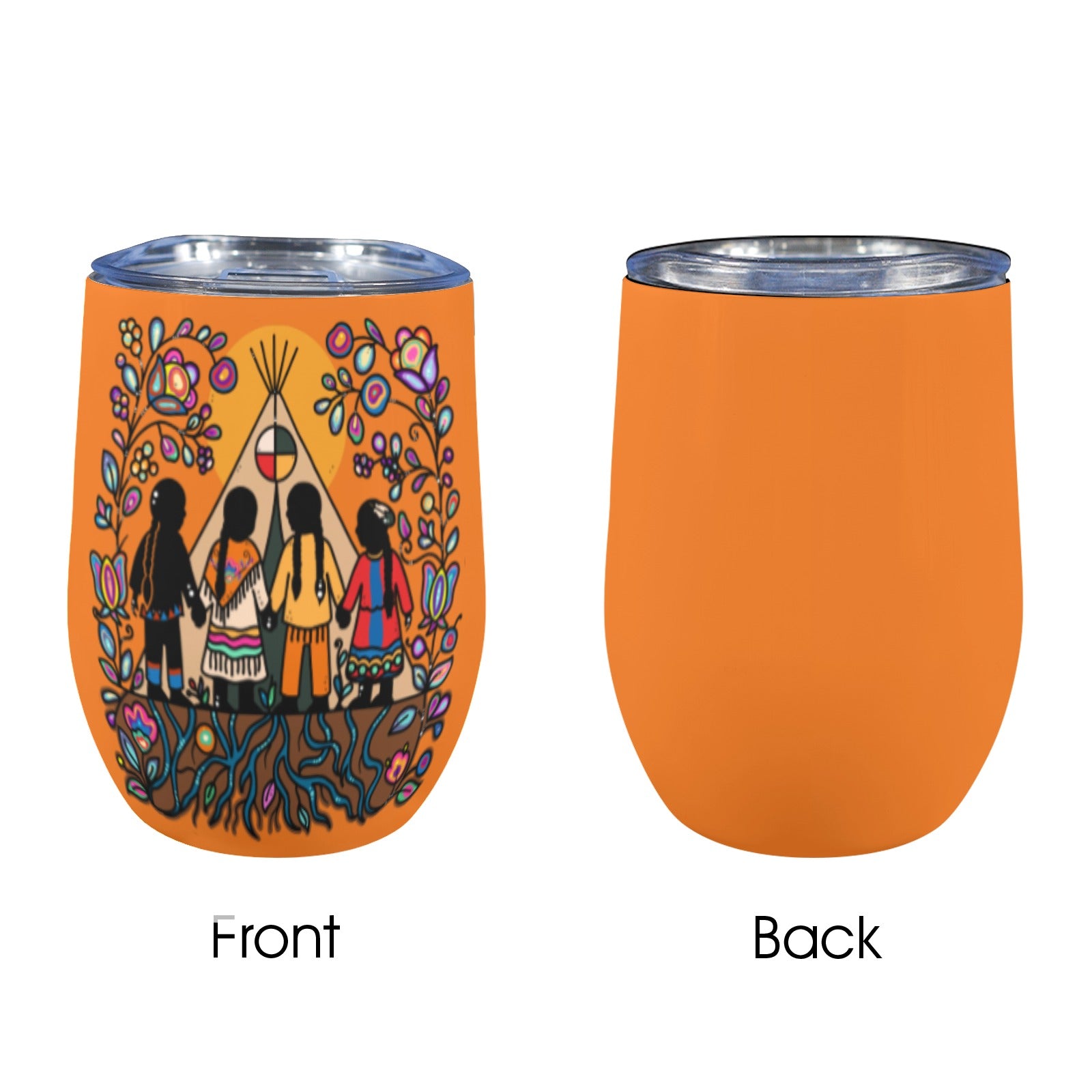 Rooted in Culture 12oz Wine Tumbler
