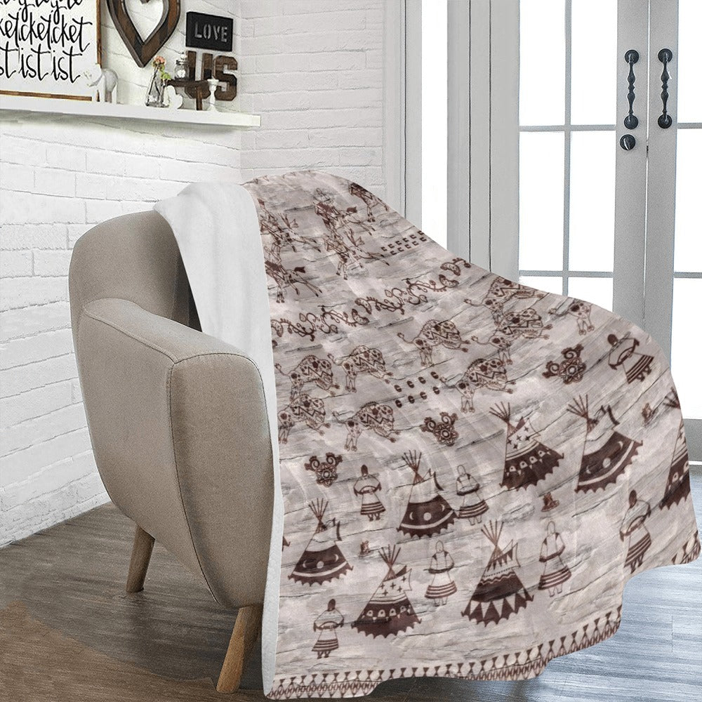 Heart of The Forest Ultra-Soft Micro Fleece Blanket 60"x80"