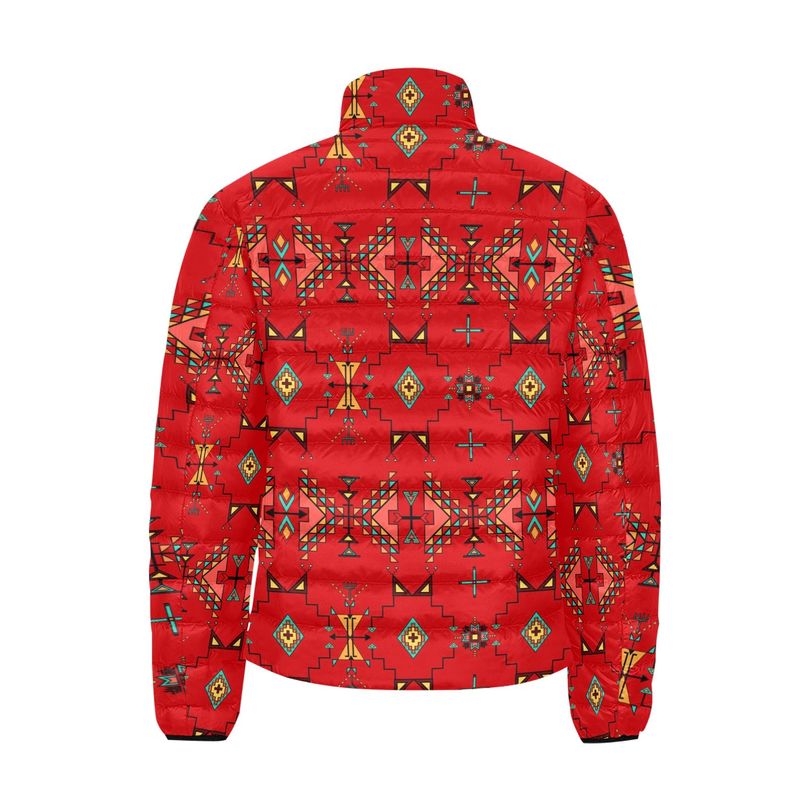 Thunder Flight Red Men's Padded Jacket