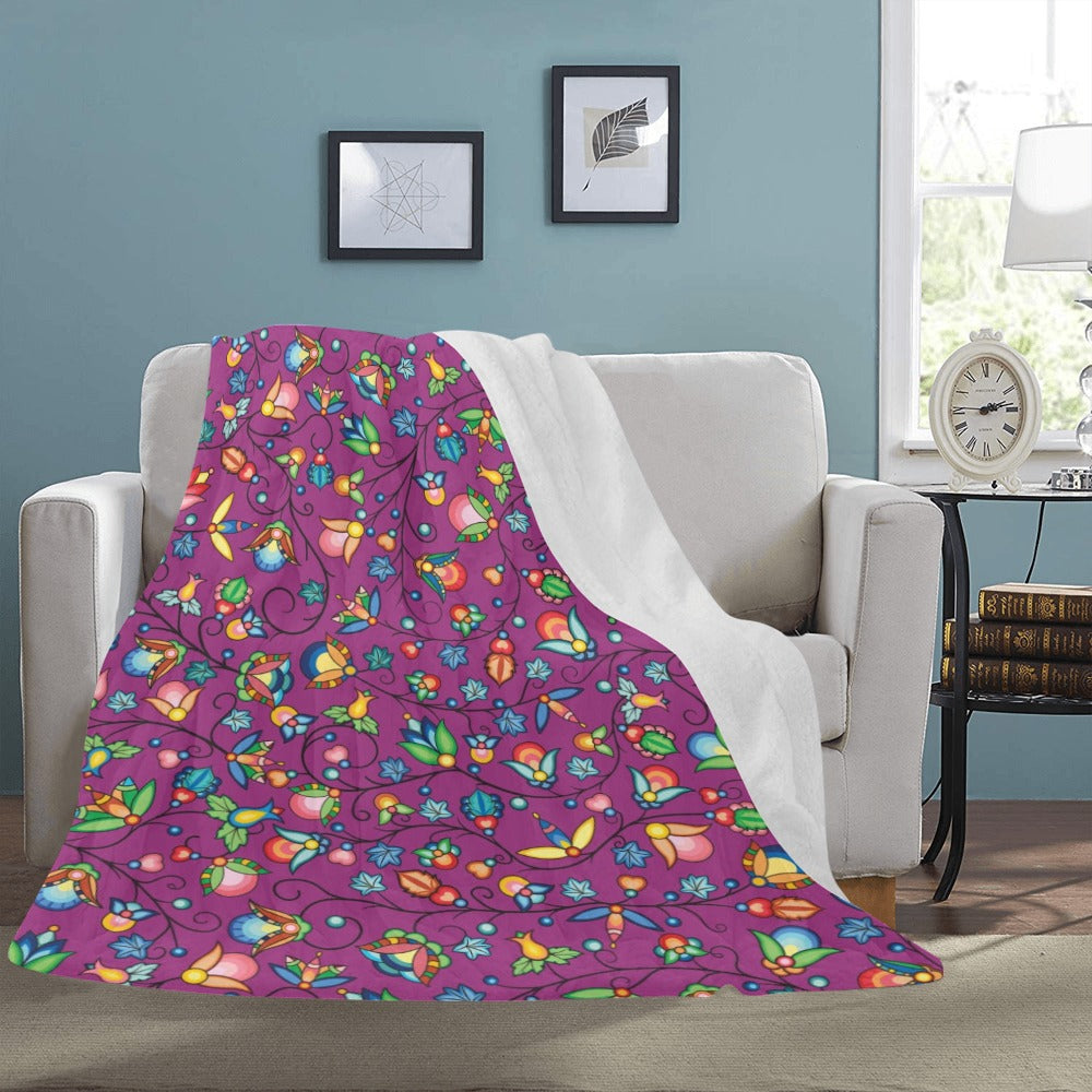Prairie Plains Spirit Berry Soup Ultra-Soft Micro Fleece Blanket 60"x80"