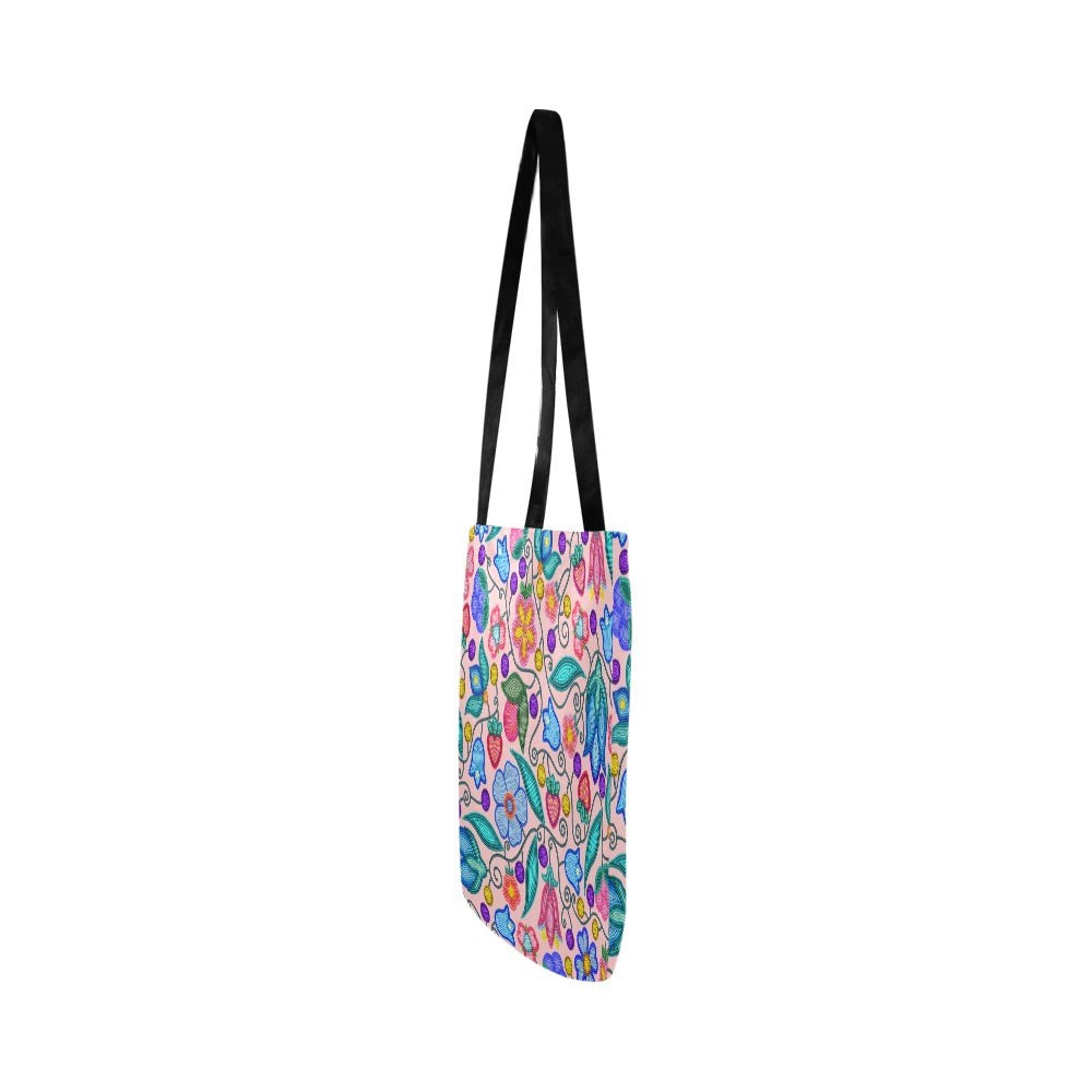 Sweet Offering Pink Reusable Shopping Bag (Two sides)