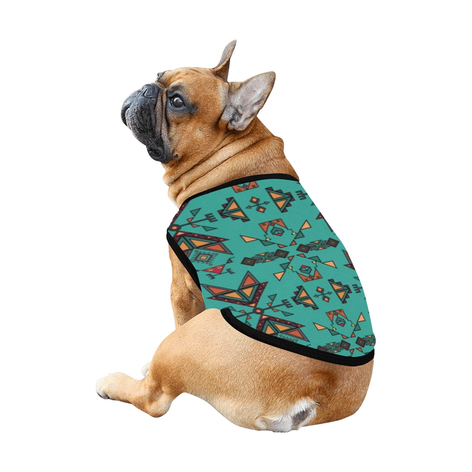 Arrow dawn Turquoise Pet Tank Top