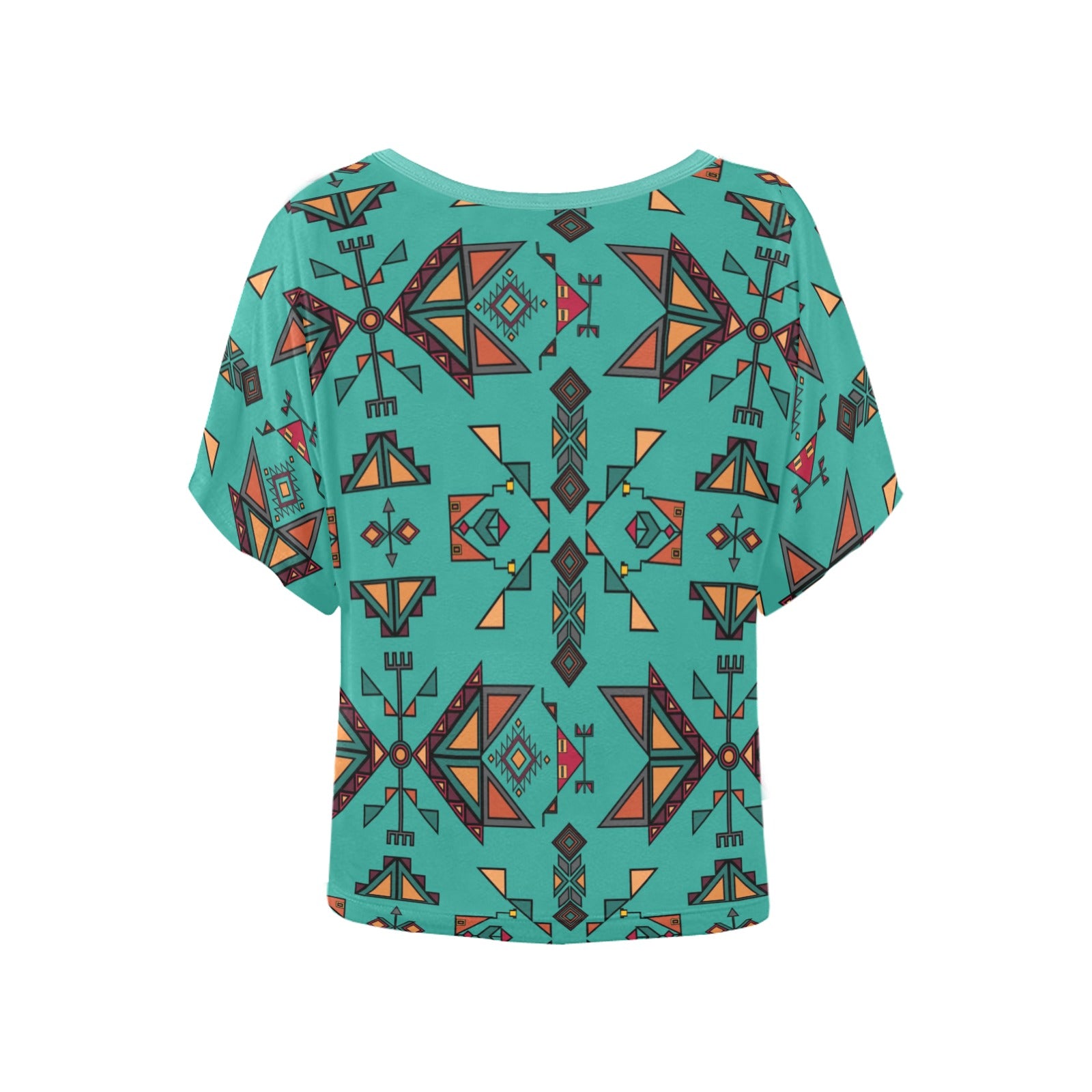 Arrow Dawn Turquoise Women's Batwing-Sleeved Blouse T shirt