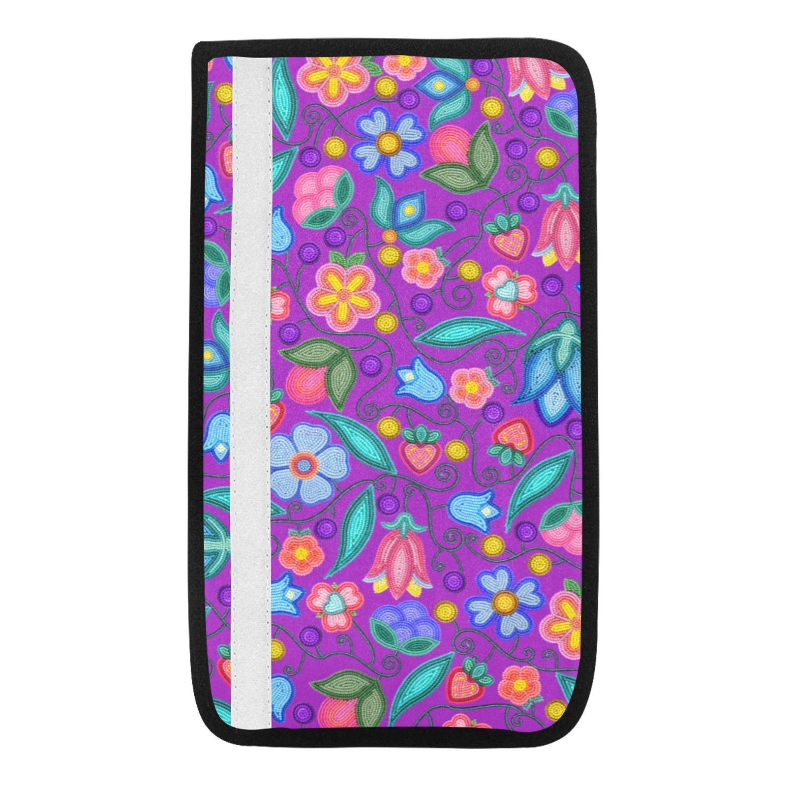 Sweet Offering Purple Car Seat Belt Cover 7''x12.6'' (Pack of 2)
