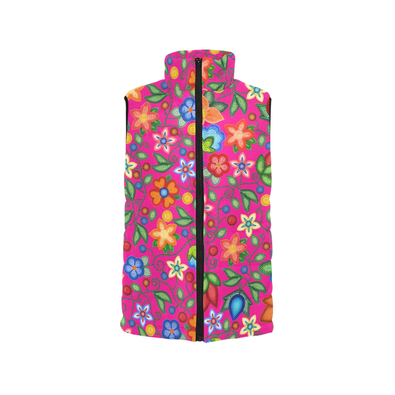 Morning Harmony Pink Women's Padded Vest Jacket