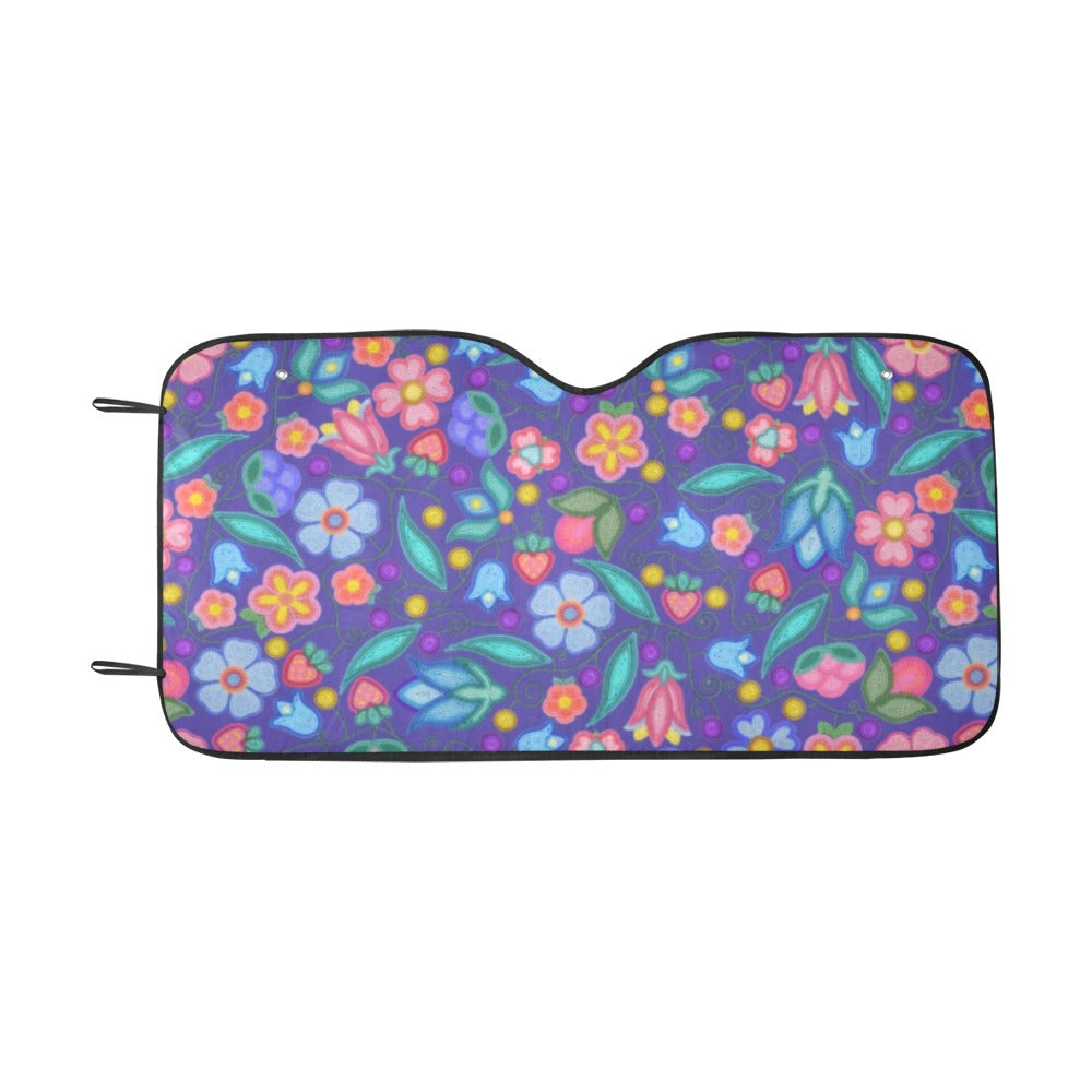 Sweet Offering Indigo Car Sun Shade 55"x30"