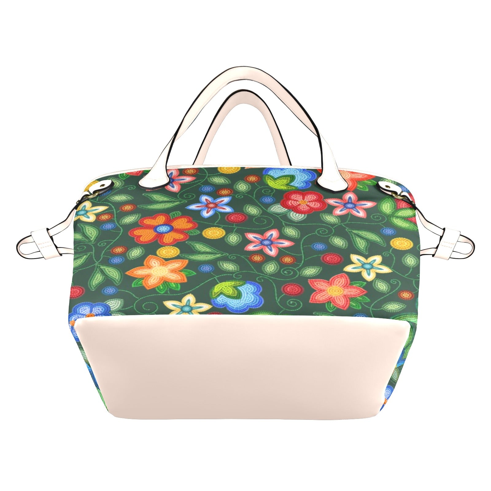 Morning Harmony Forest Clover Canvas Tote Bag
